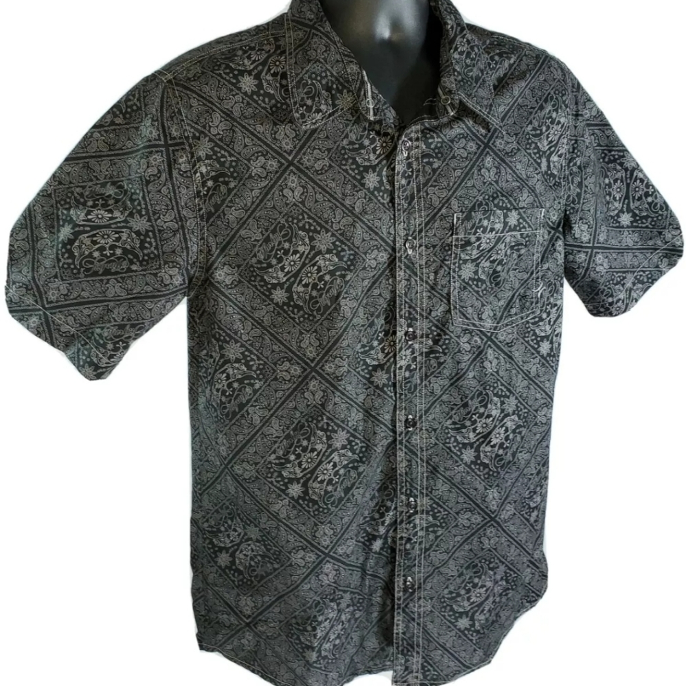 Hurley Mens Button Down Size Large
